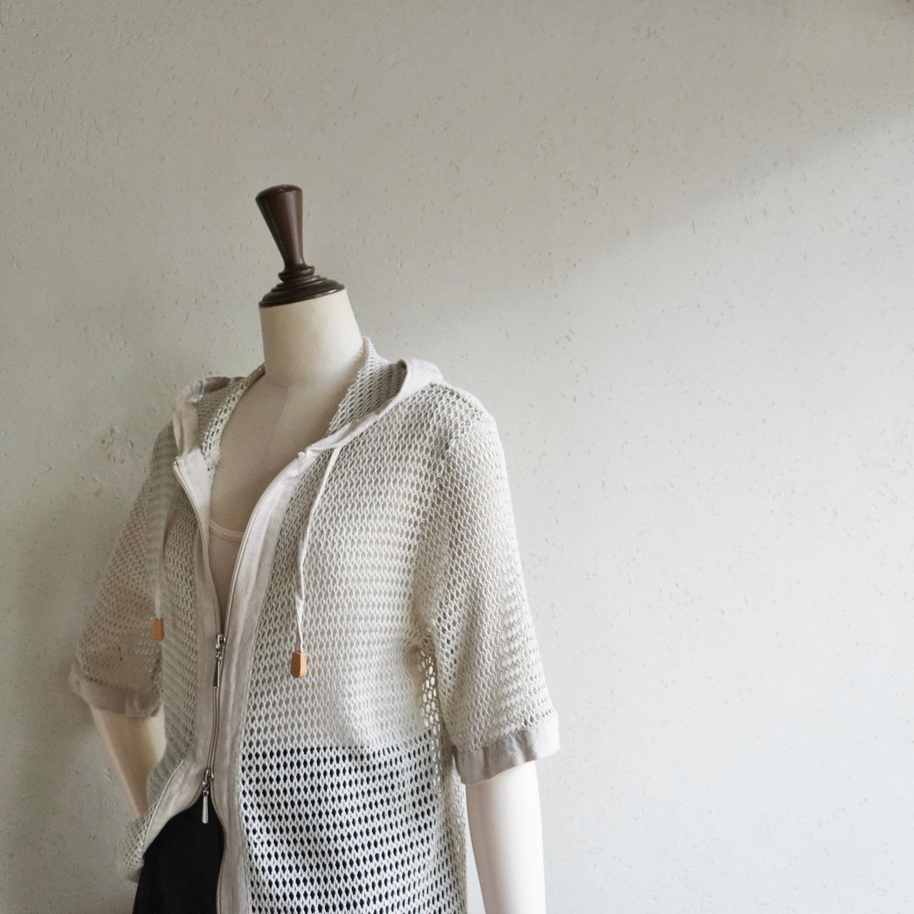 90s Double Zip Mesh Jacket