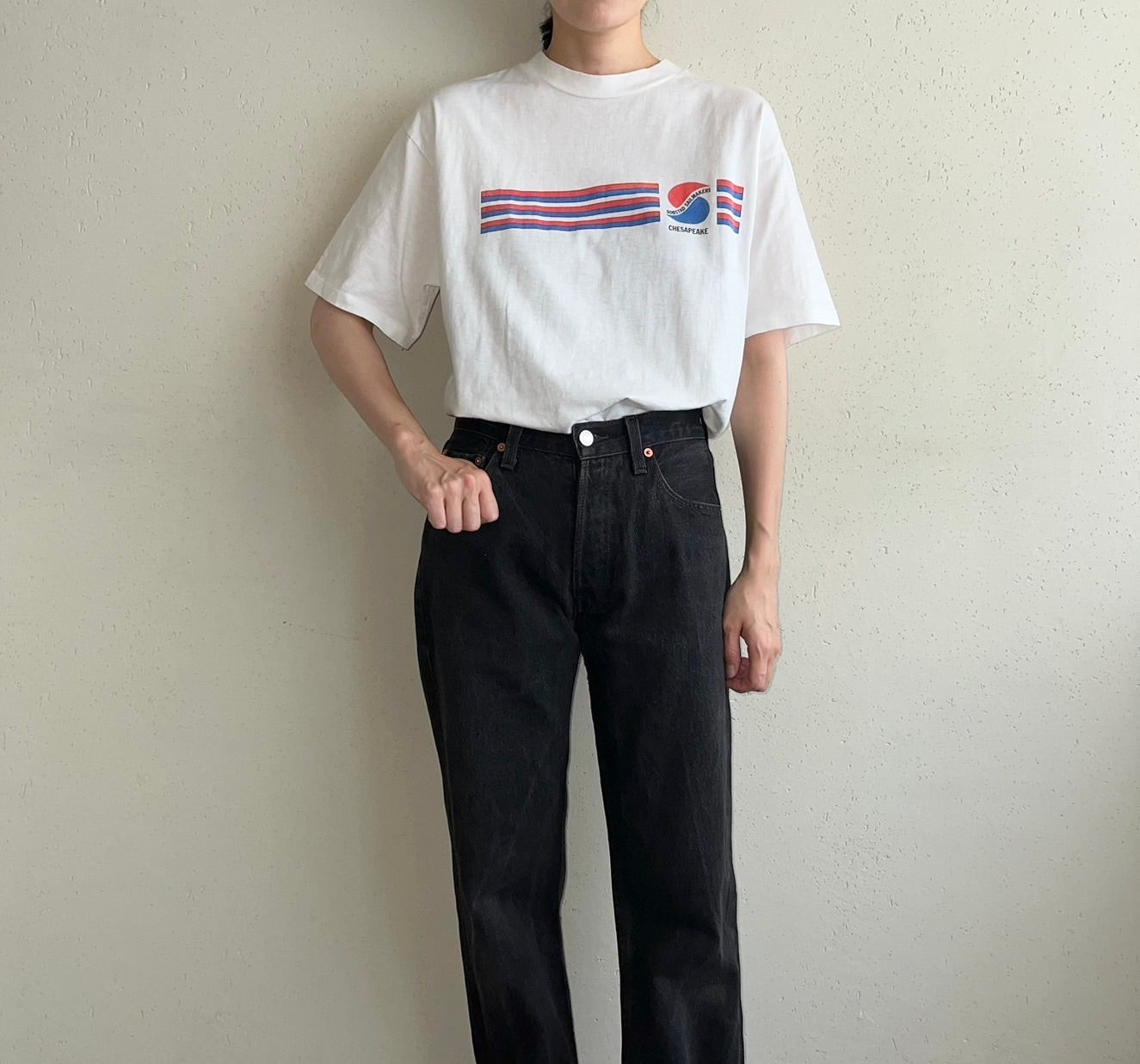 80s Printed T-shirt Made in USA