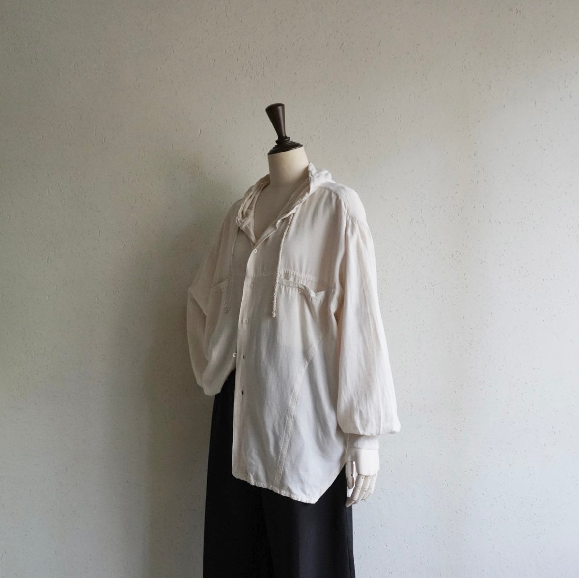 90s Hooded Shirt Made in Italy