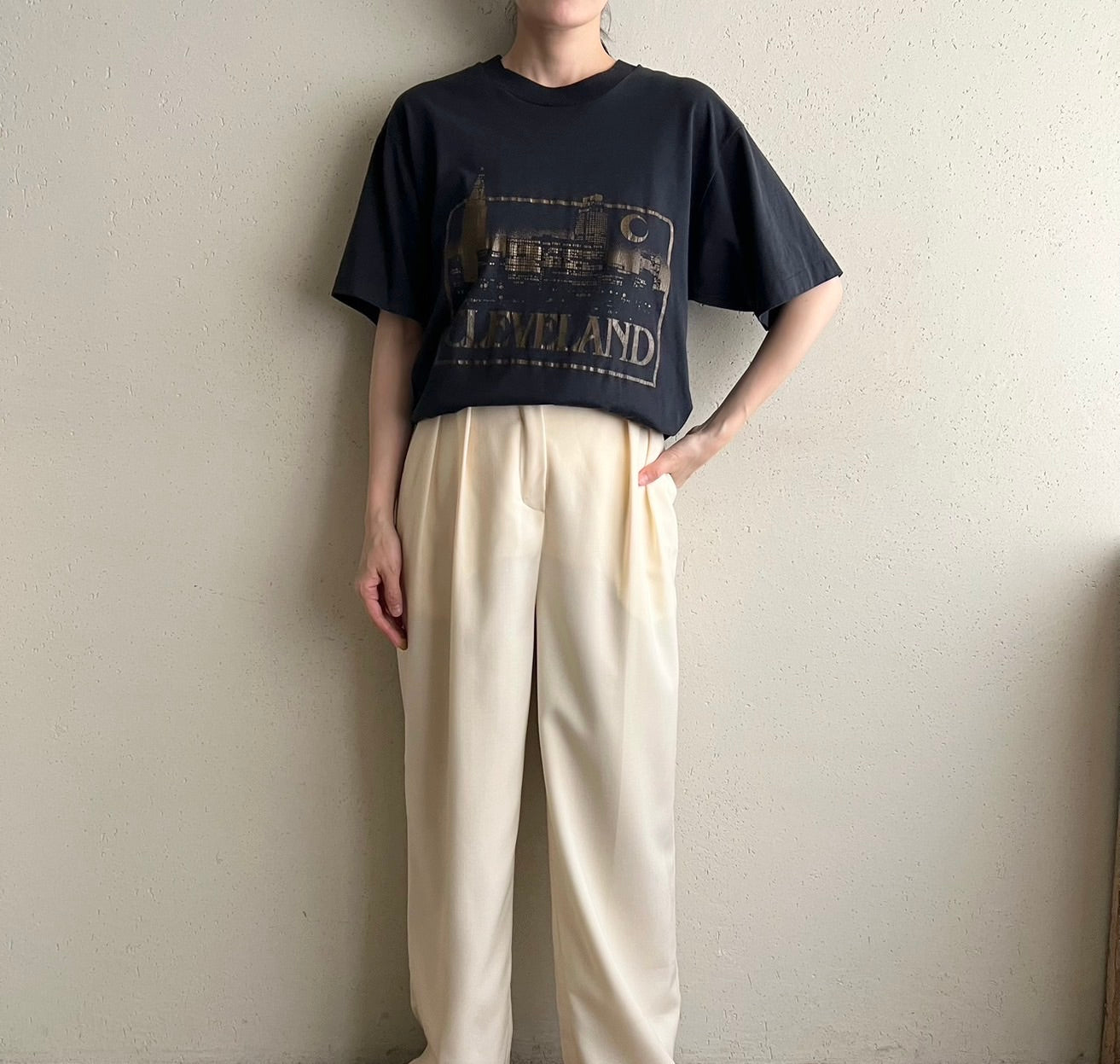 90s Printed T-shirt Made in USA