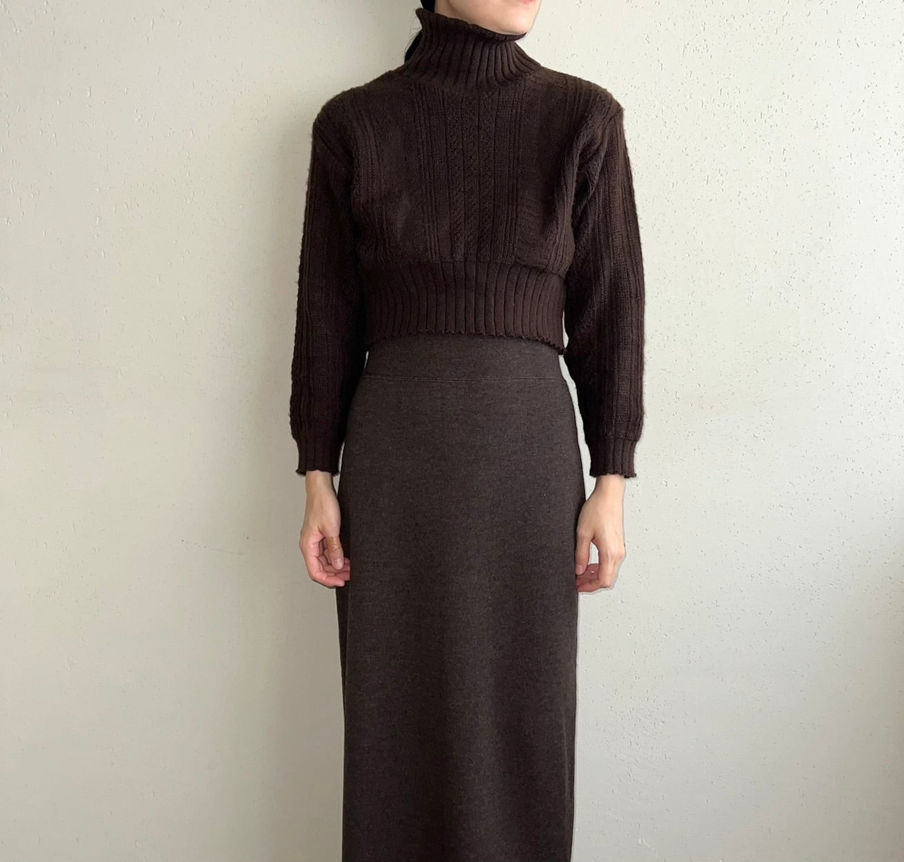 90s Cropped Knit Made in Italy