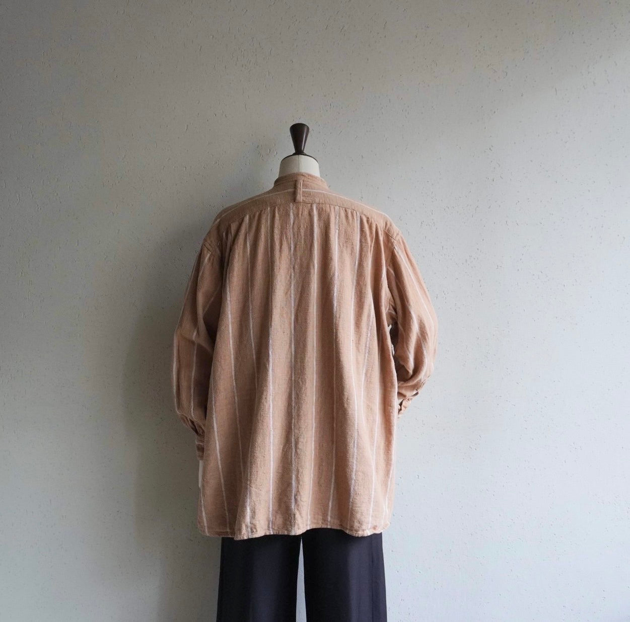 80s Striped Cotton Shirt