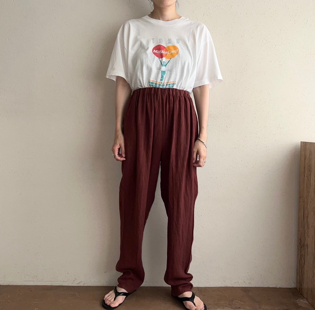 90s "Master Card" Printed T-shirt Made in USA