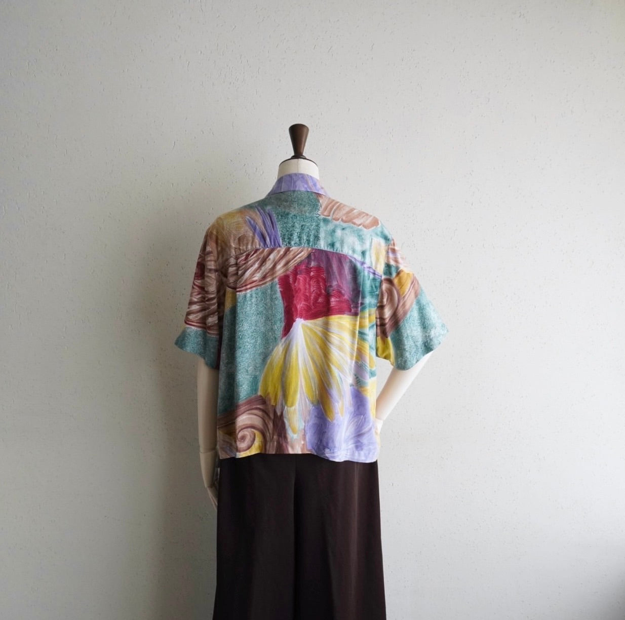90s Rayon Shirt Made in USA