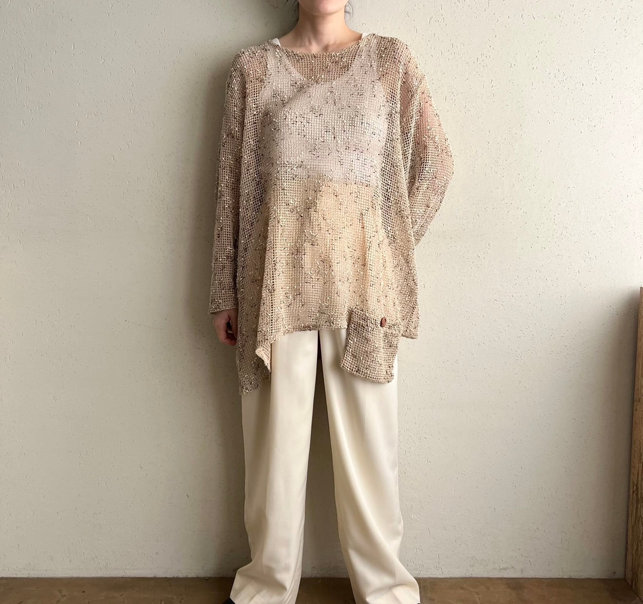 90s Mix Mesh Top