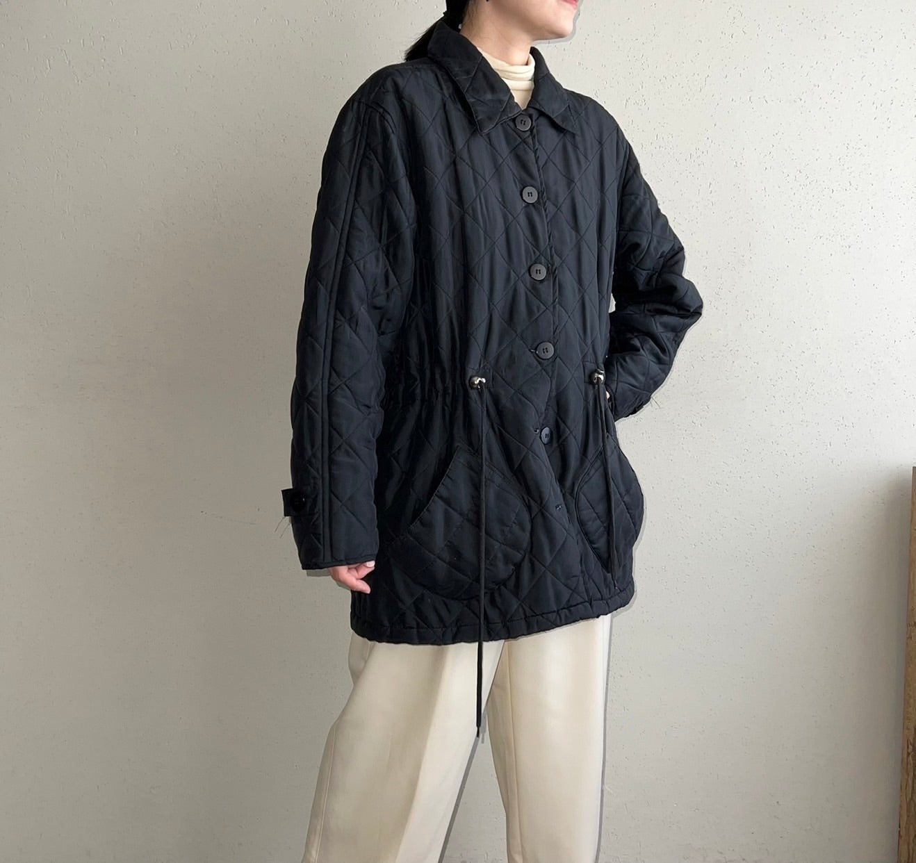 90s Silk Quilted Jacket