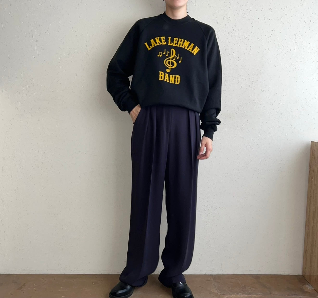 90s Printed Sweater Made in USA