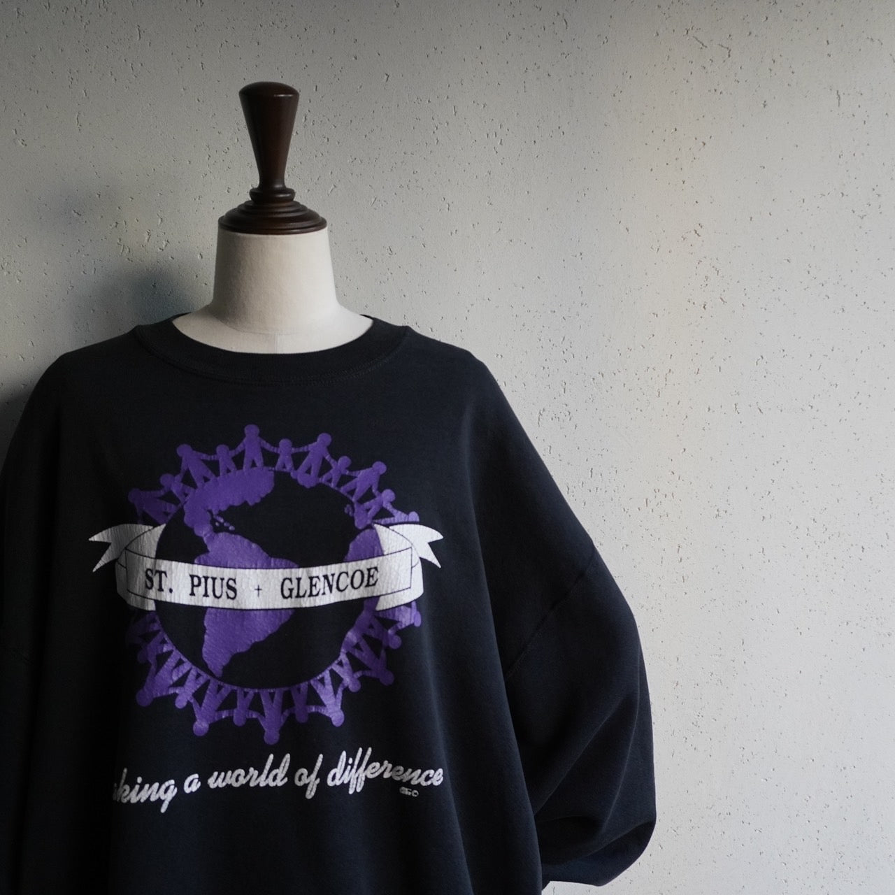 90s Printed Sweater Made in USA