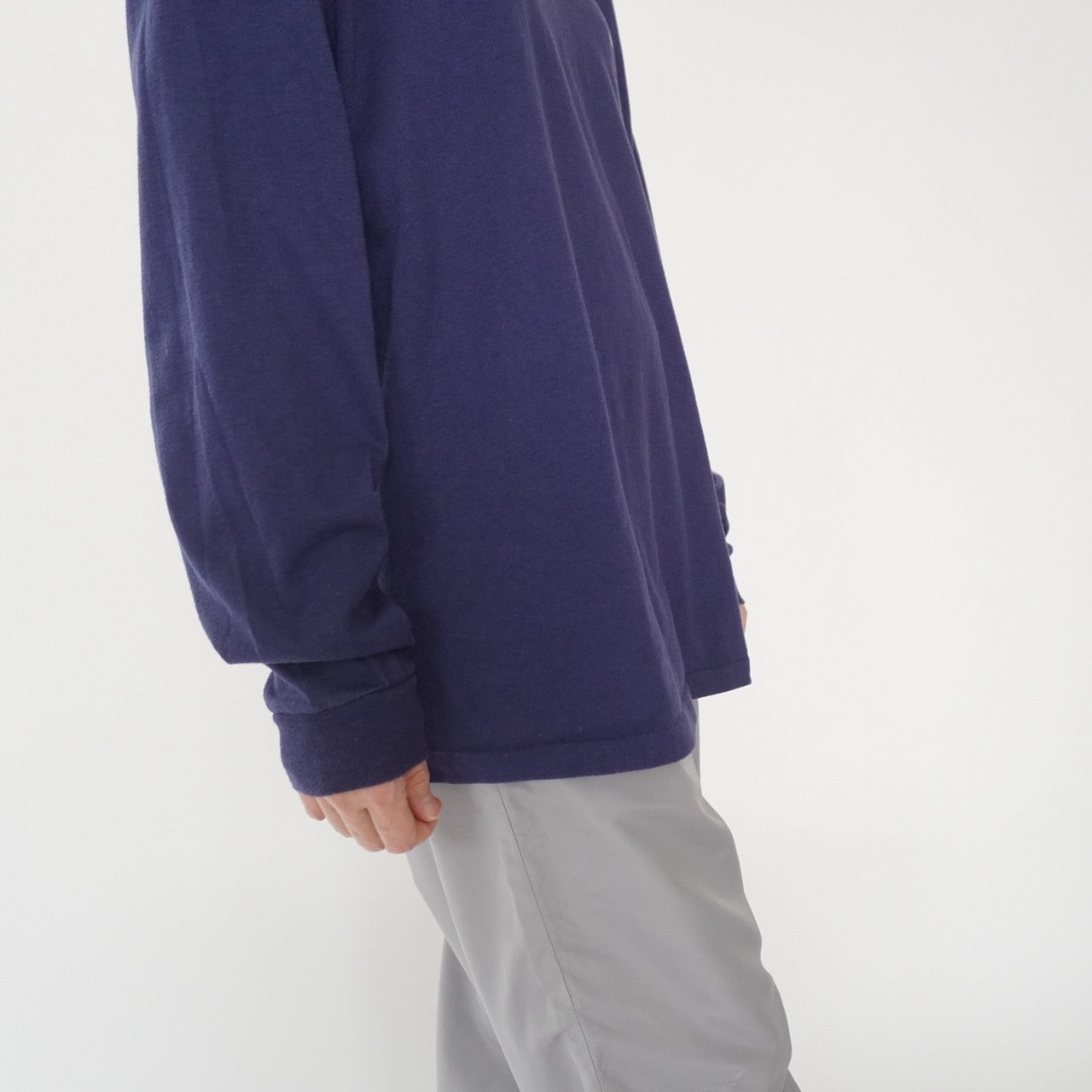80s Printed Long T-shirt Made in USA