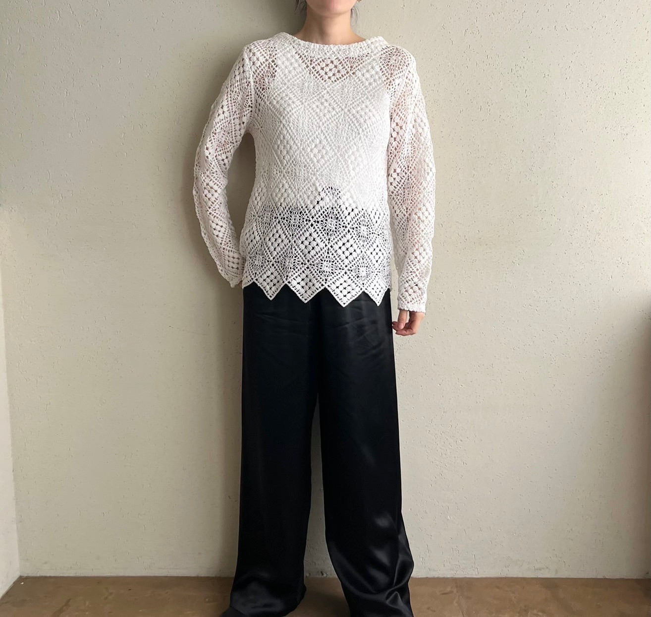 Lace Design Top