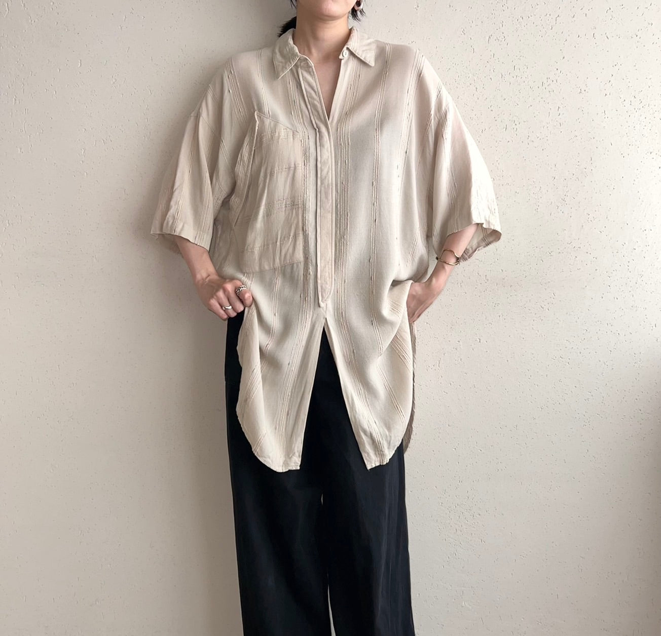 90s Pullover Shirt Made in USA