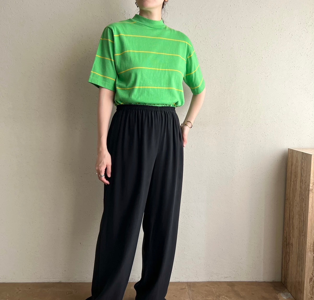 90s Striped T-shirt Made in USA
