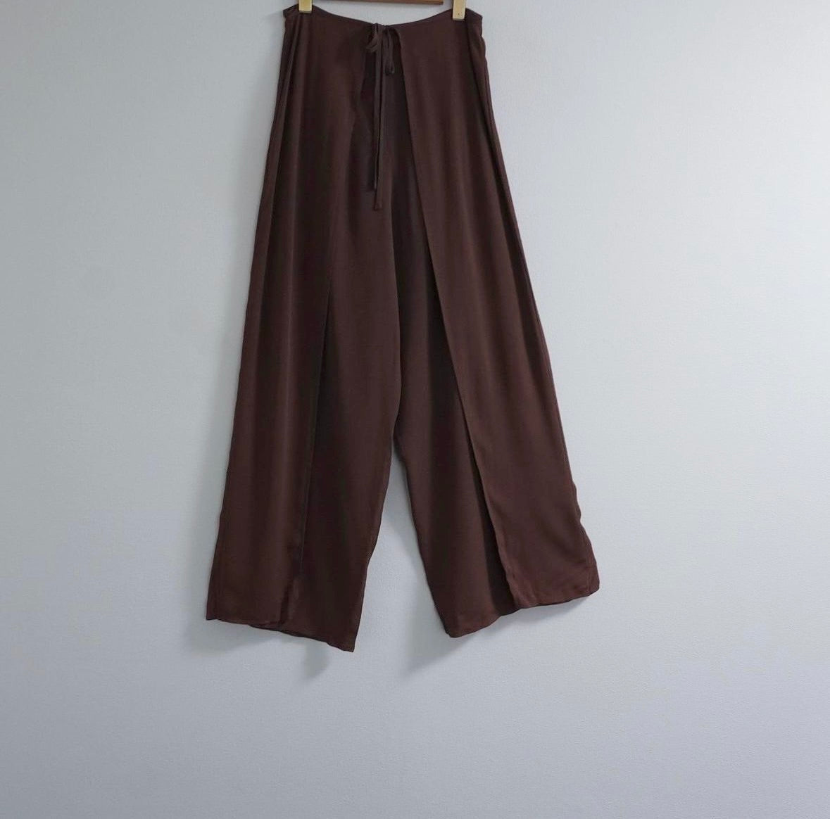 90s Brown Wide Pants