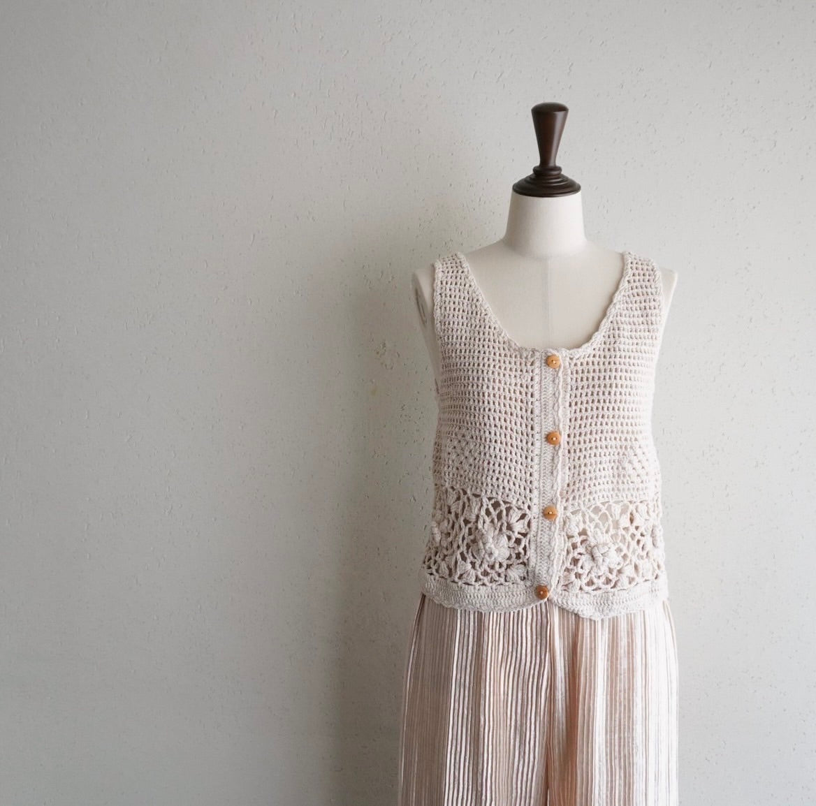 90s EURO Crochet Top