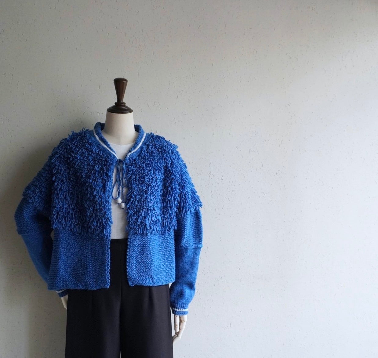 80s Design Knit Jacket,Cardigan