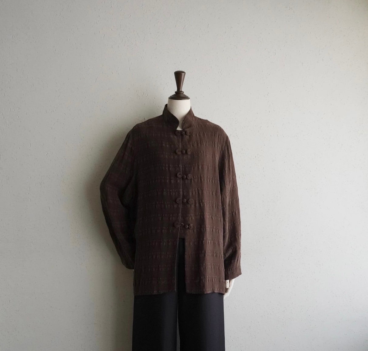 90s Asian Design Blouse Made in USA