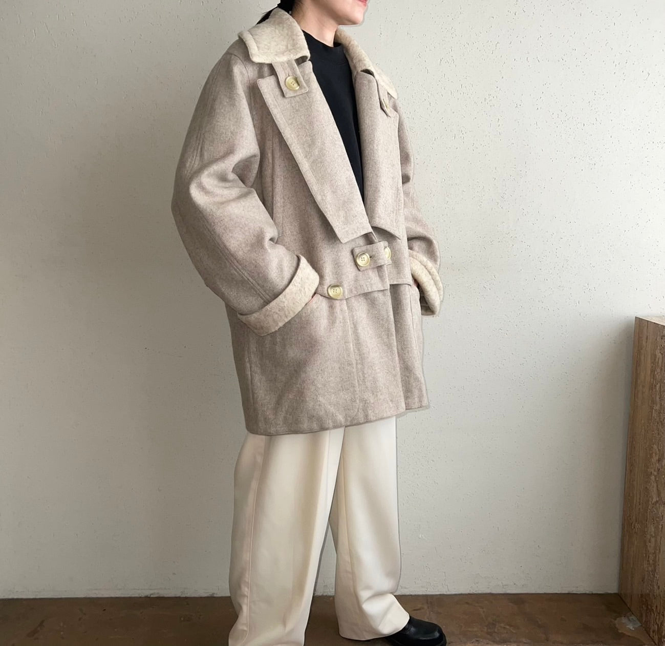 80s Wool Jacket Made in Italy