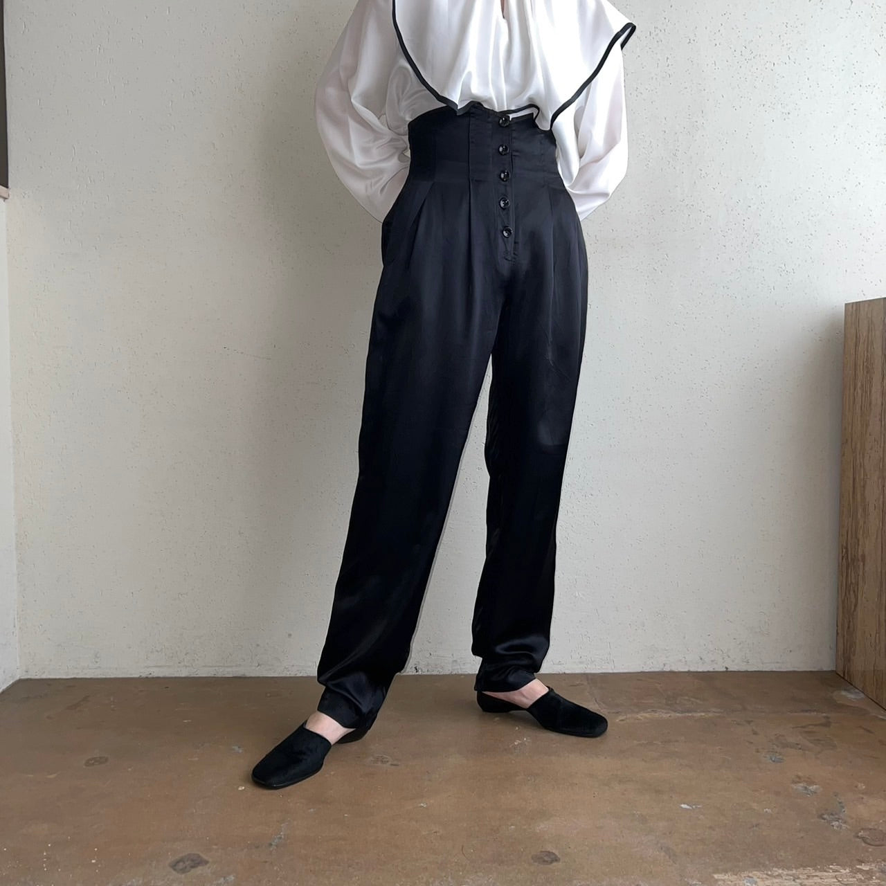 80s High Waisted Pants Made in USA