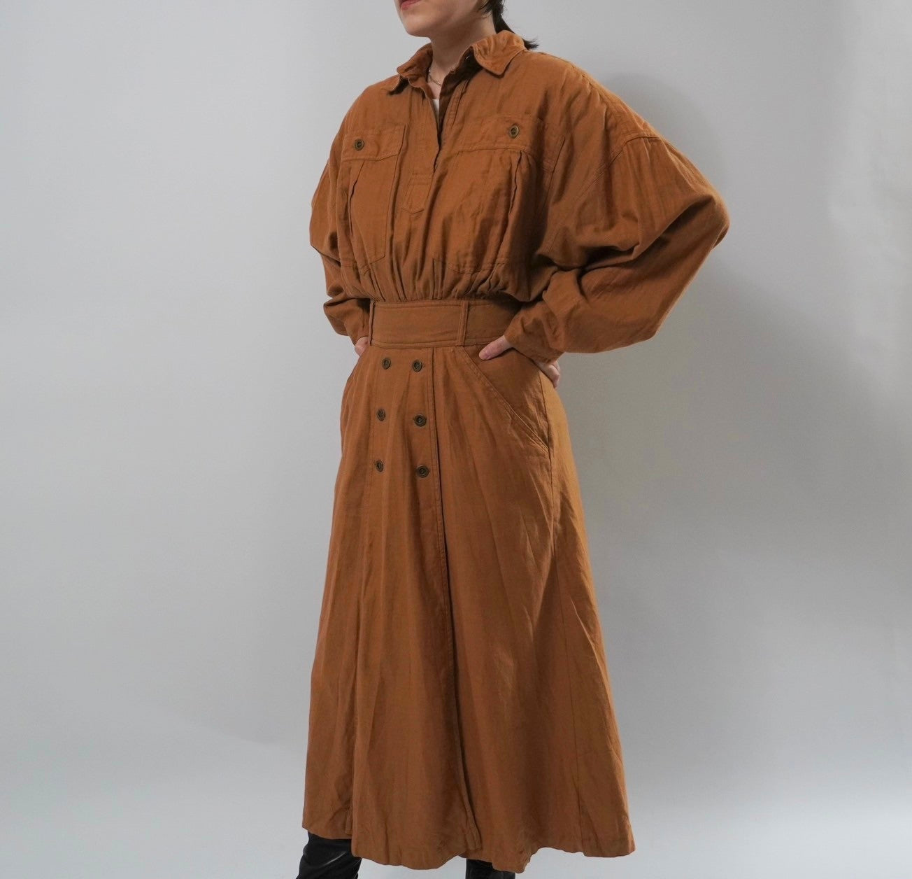 90s Cotton Dress Made in USA
