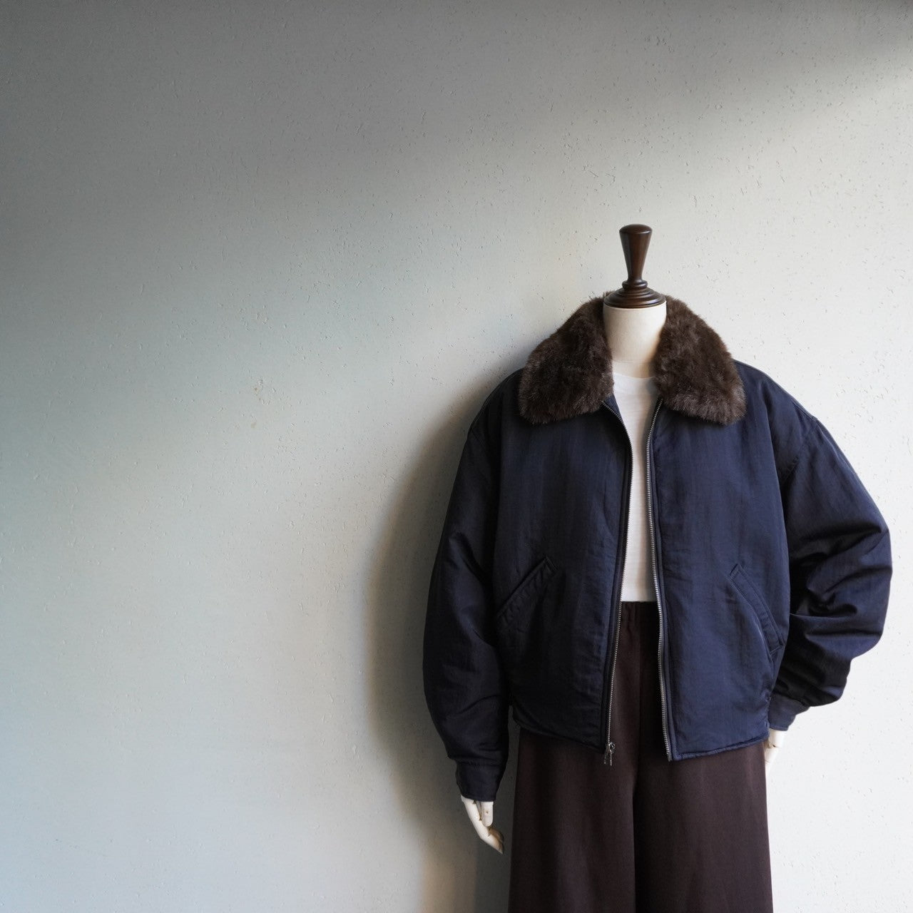 90s Black Nylon Jacket