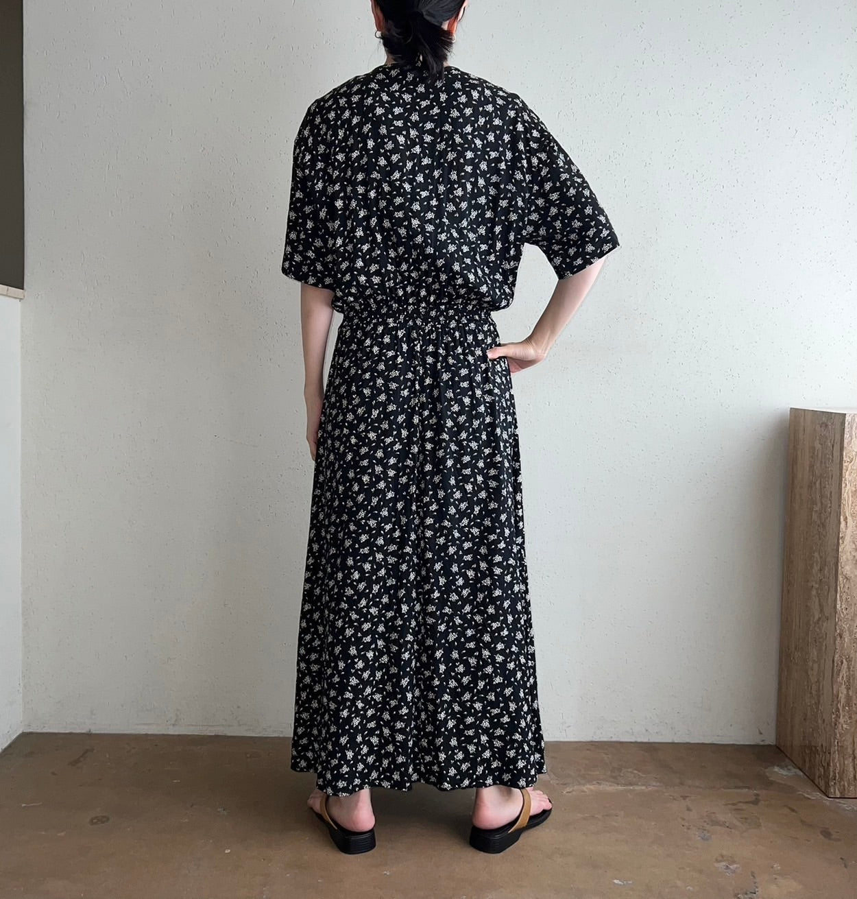 90s Printed Dress