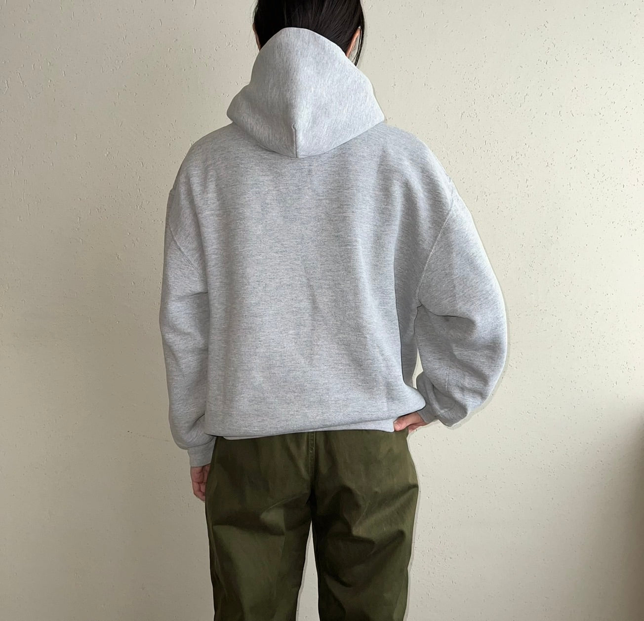 90s Hooded Sweater Made in USA