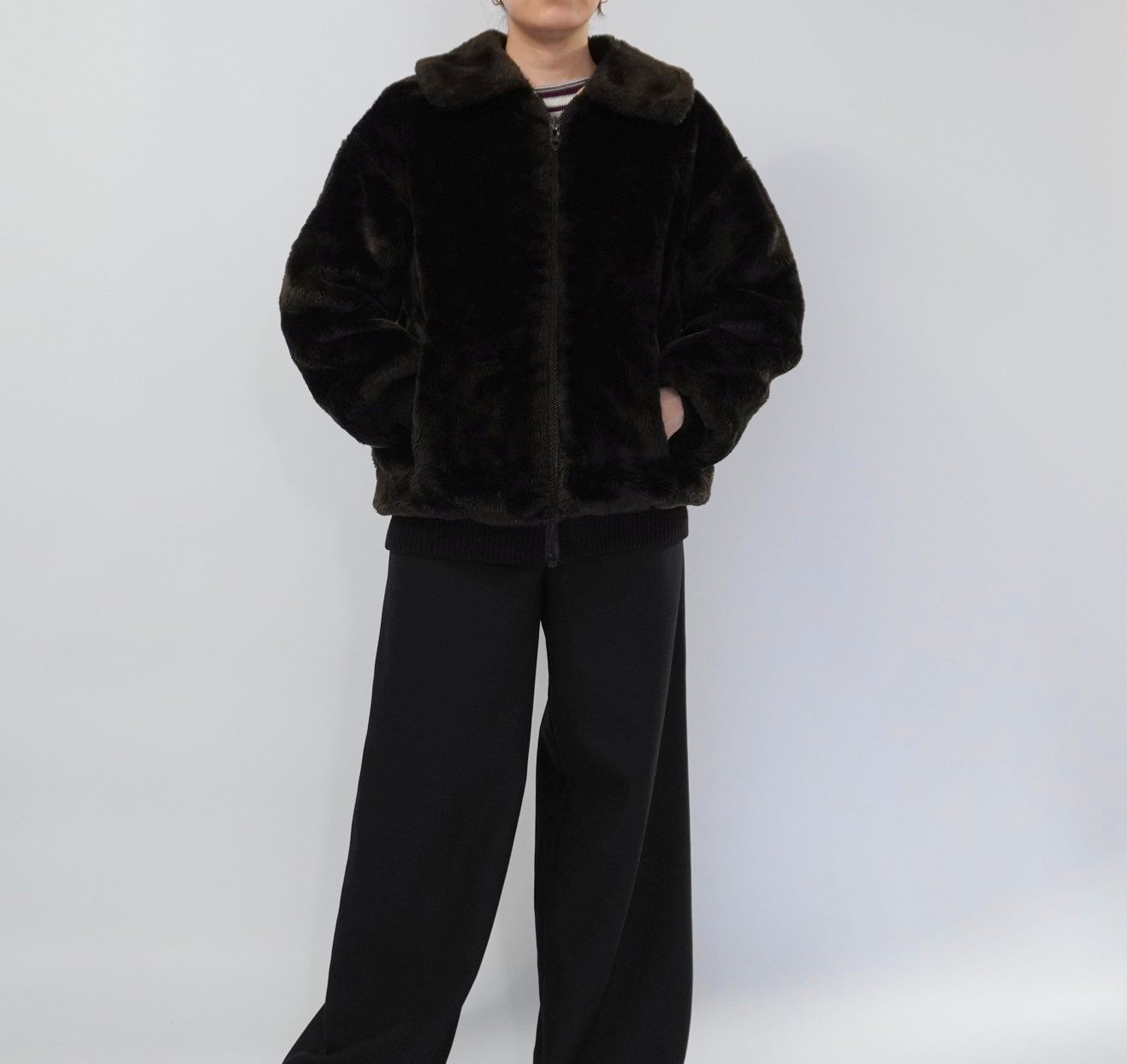 70s Fur Reversible Jacket