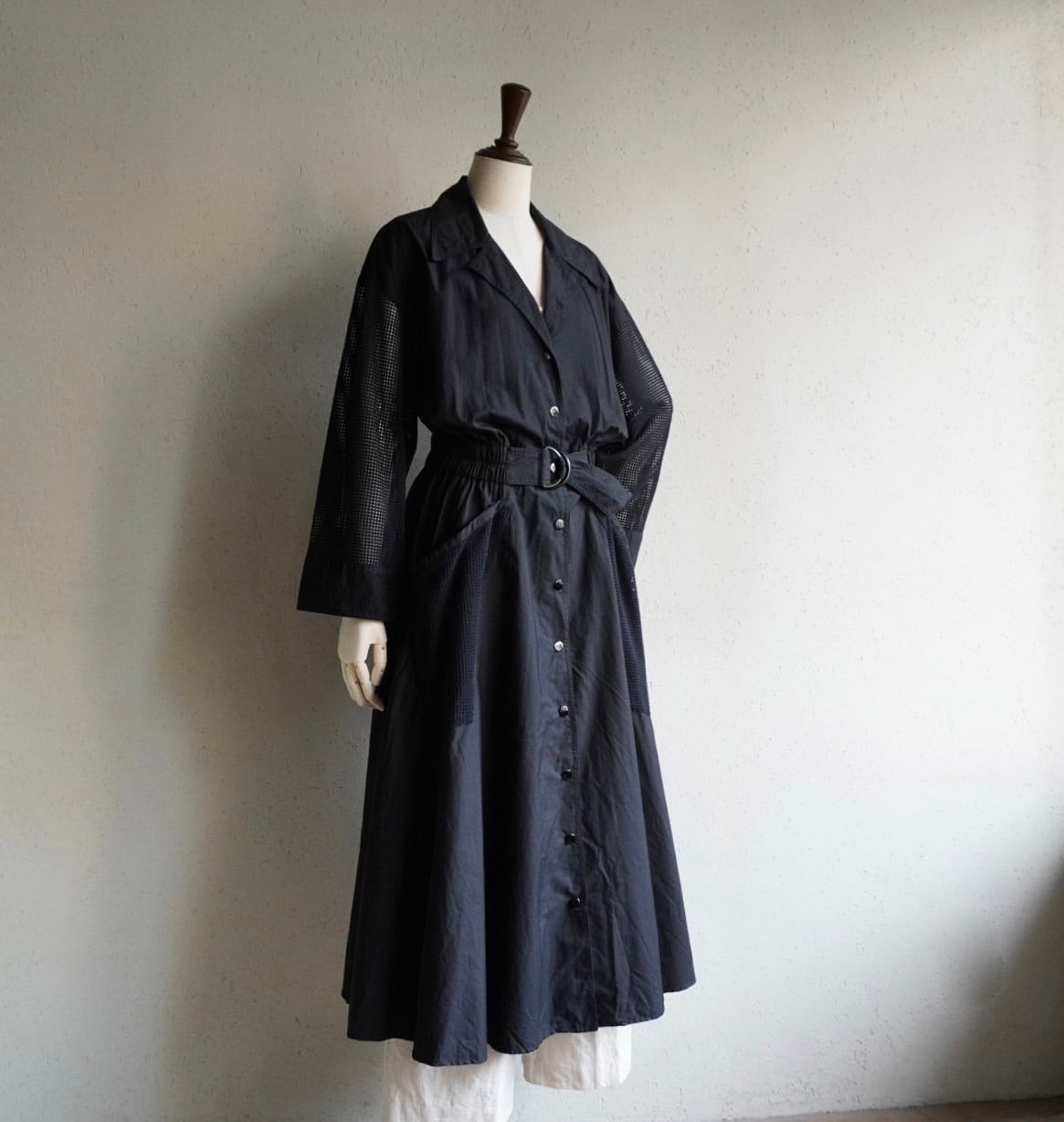 80s Mesh Dress Made in USA
