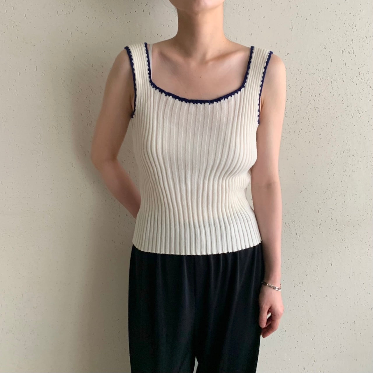 90s Ribbed Top