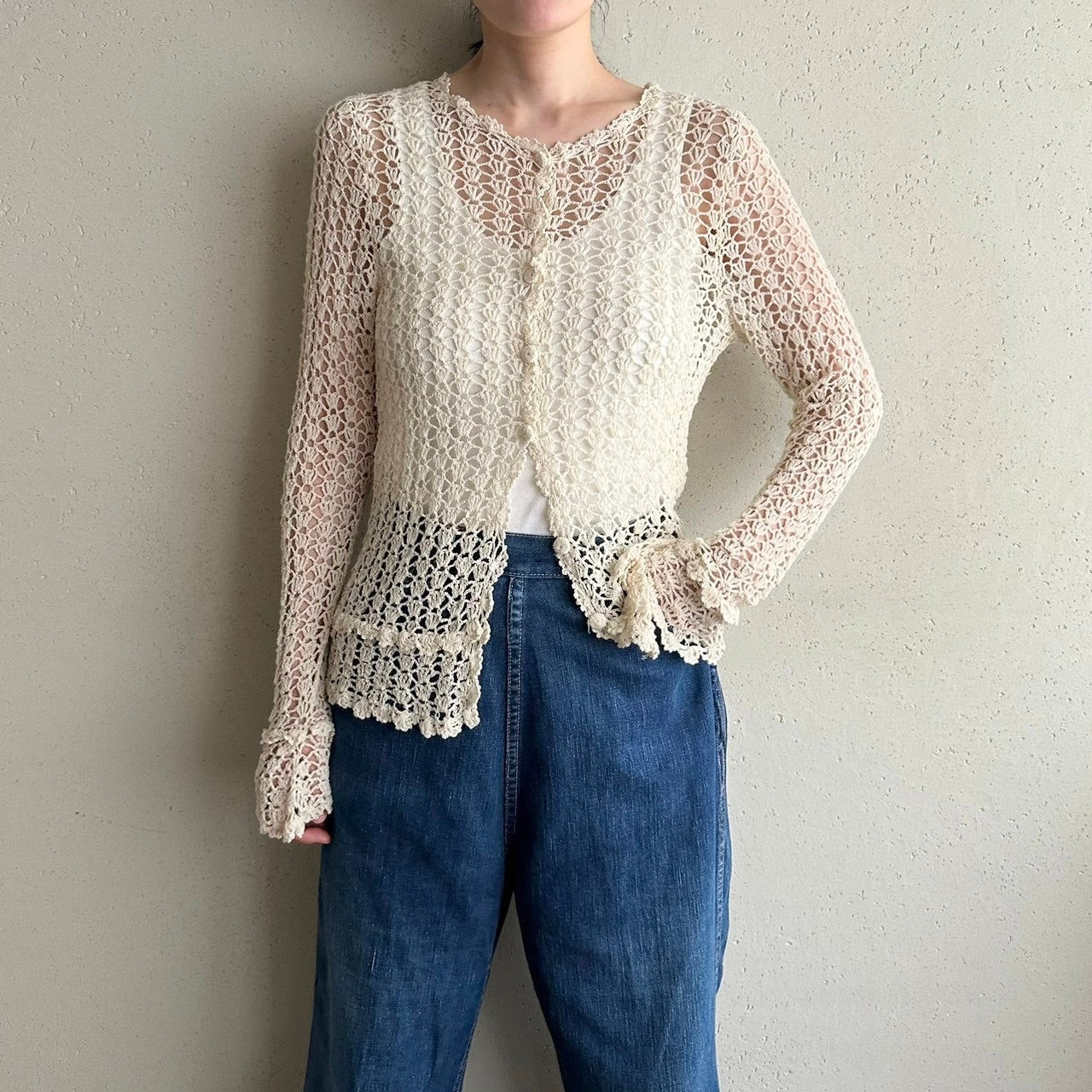 90s Crochet Top