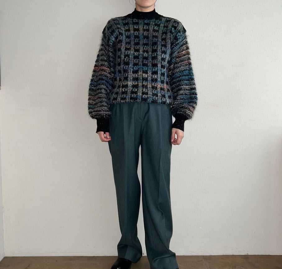 80s Mohair Mix Knit Made in Italy