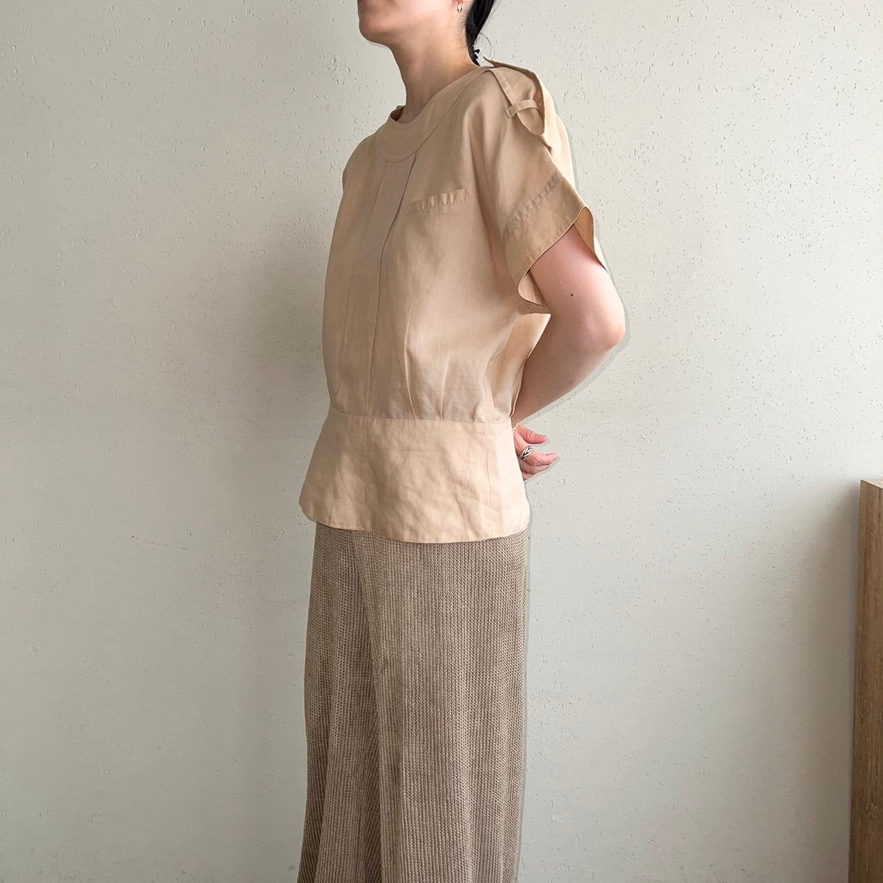 90s EURO Design Blouse