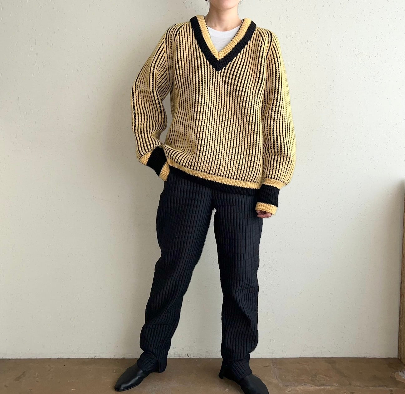 80s V-Neck Knit