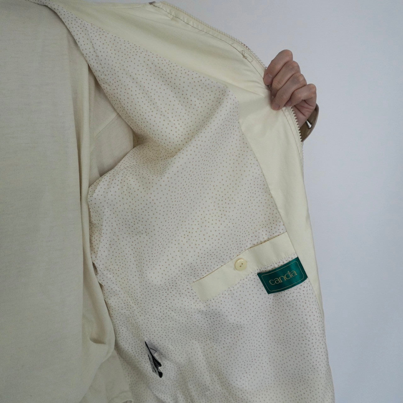 90s EURO Ivory Light Jacket