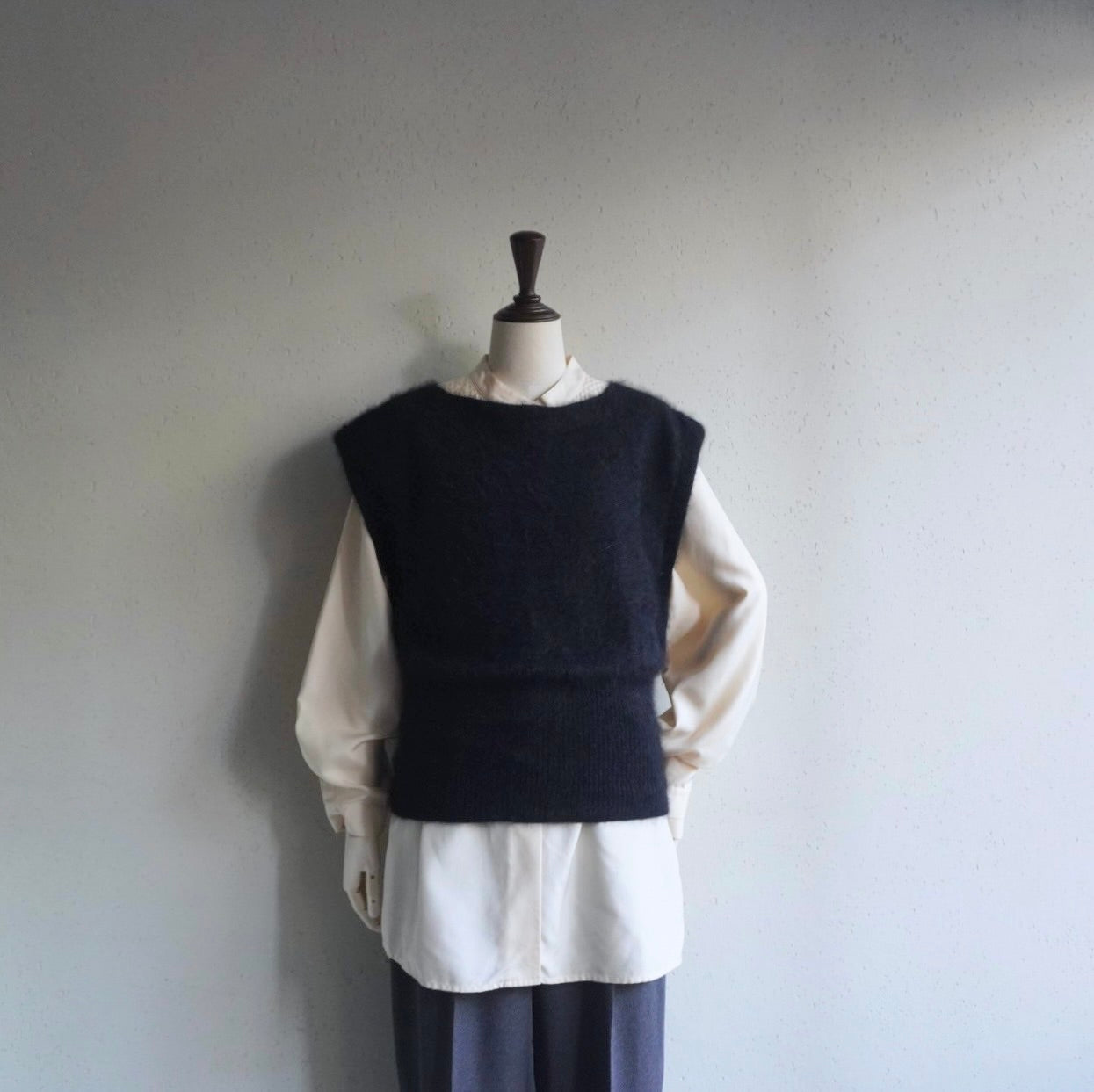 90s Angora Knit Vest