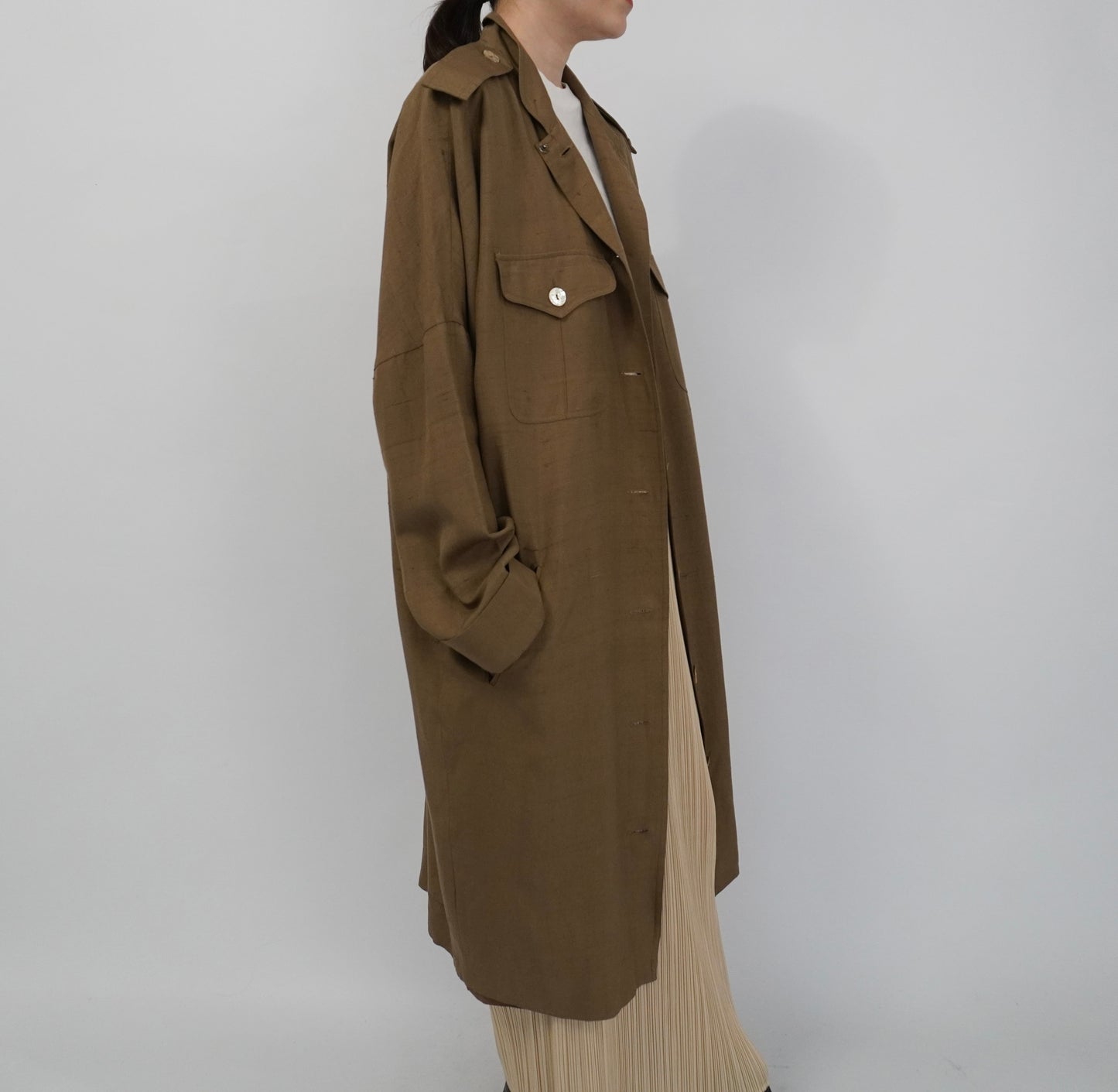 90s Design Silk Dress,Jacket