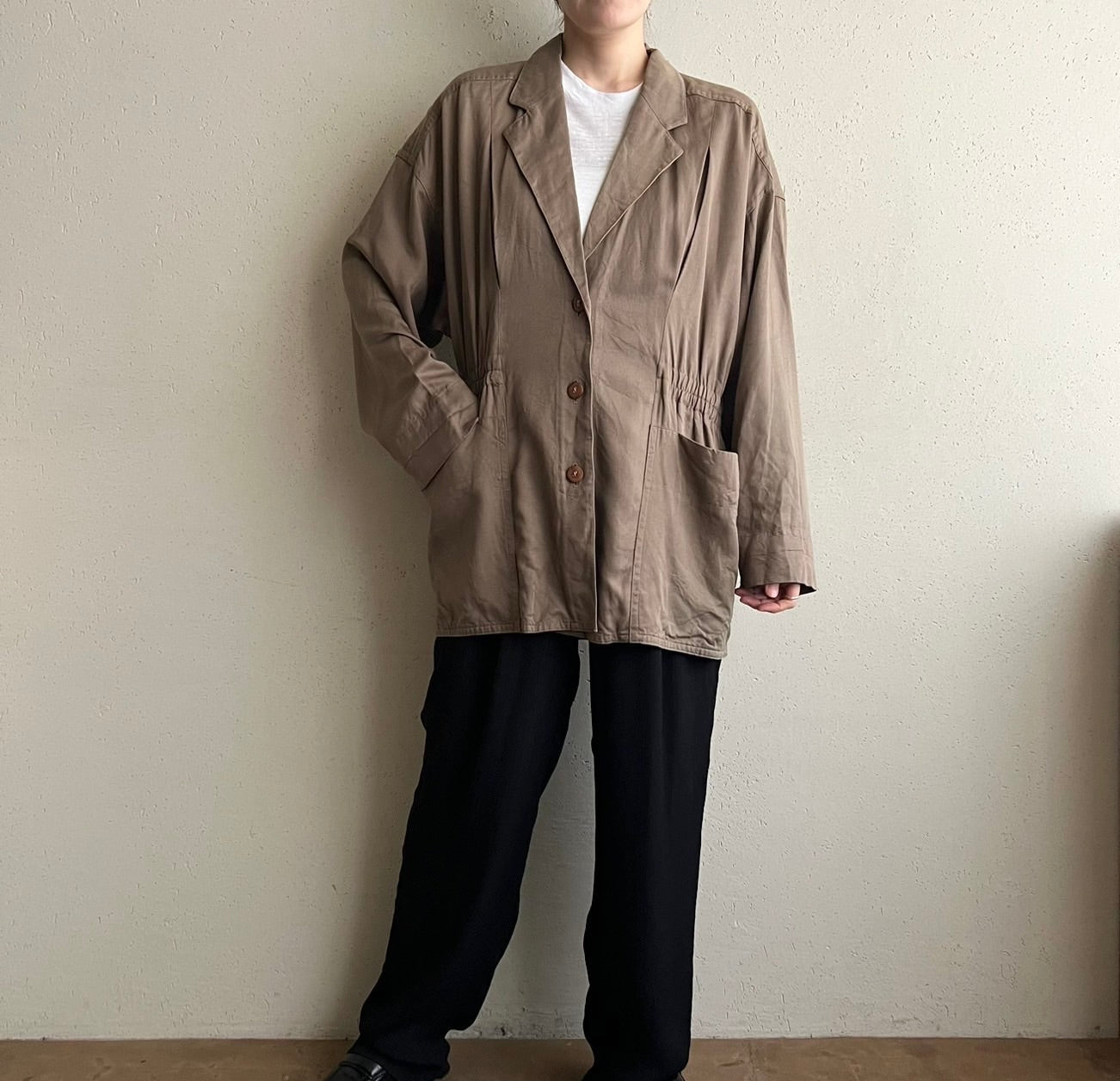 90s Rayon Jacket Made in France