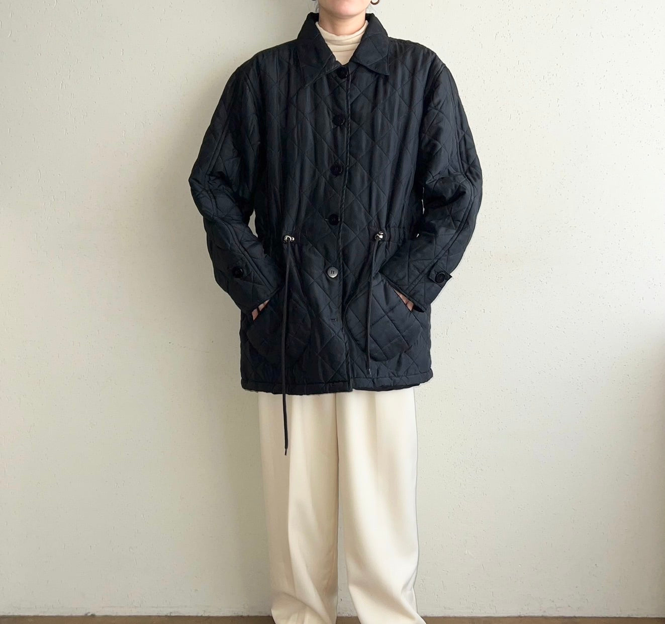 90s Silk Quilted Jacket