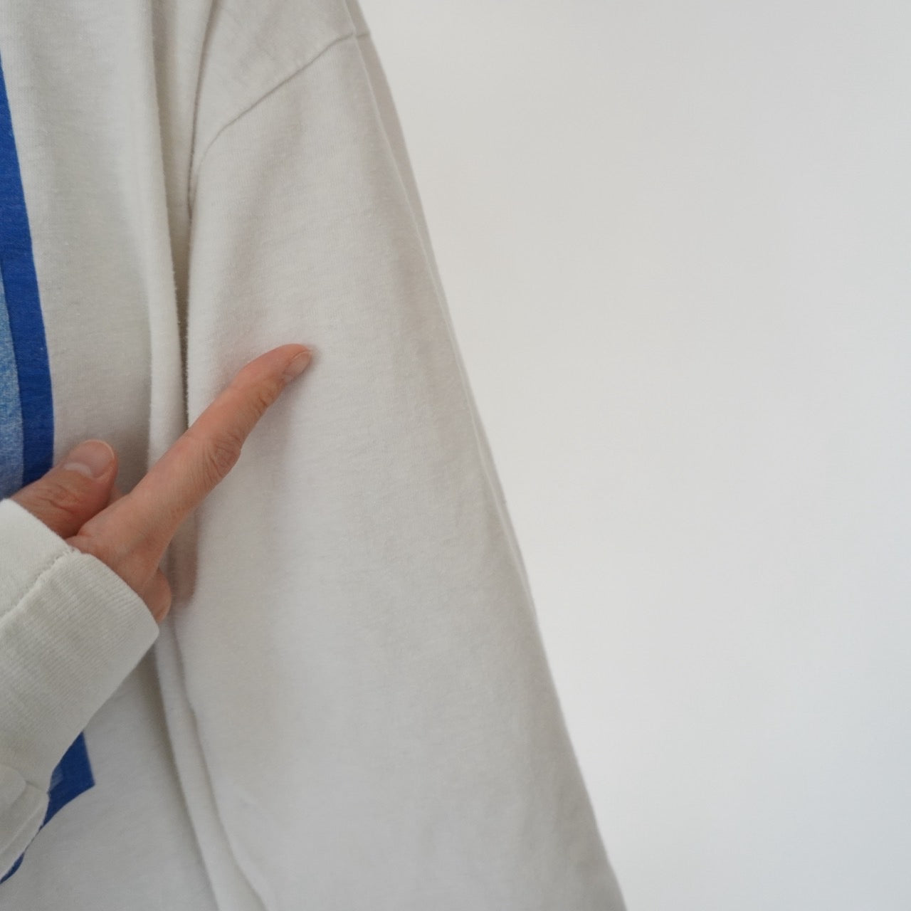 90s Printed Long Sleeves T-shirt Made in USA