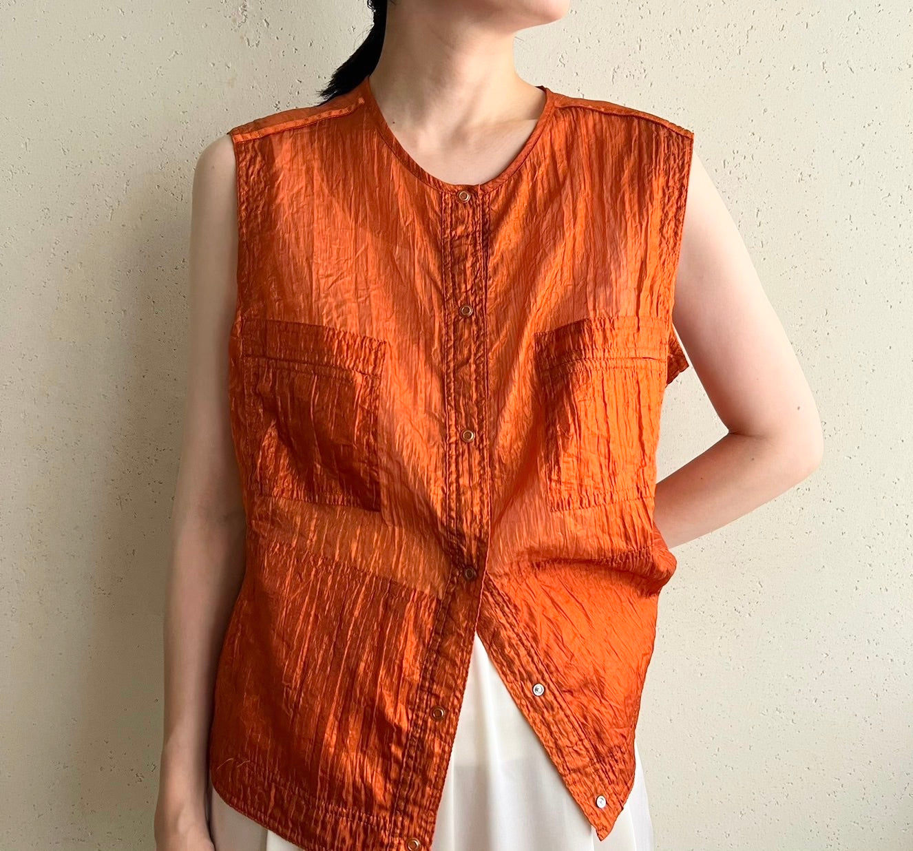 90s EURO Sheer Vest