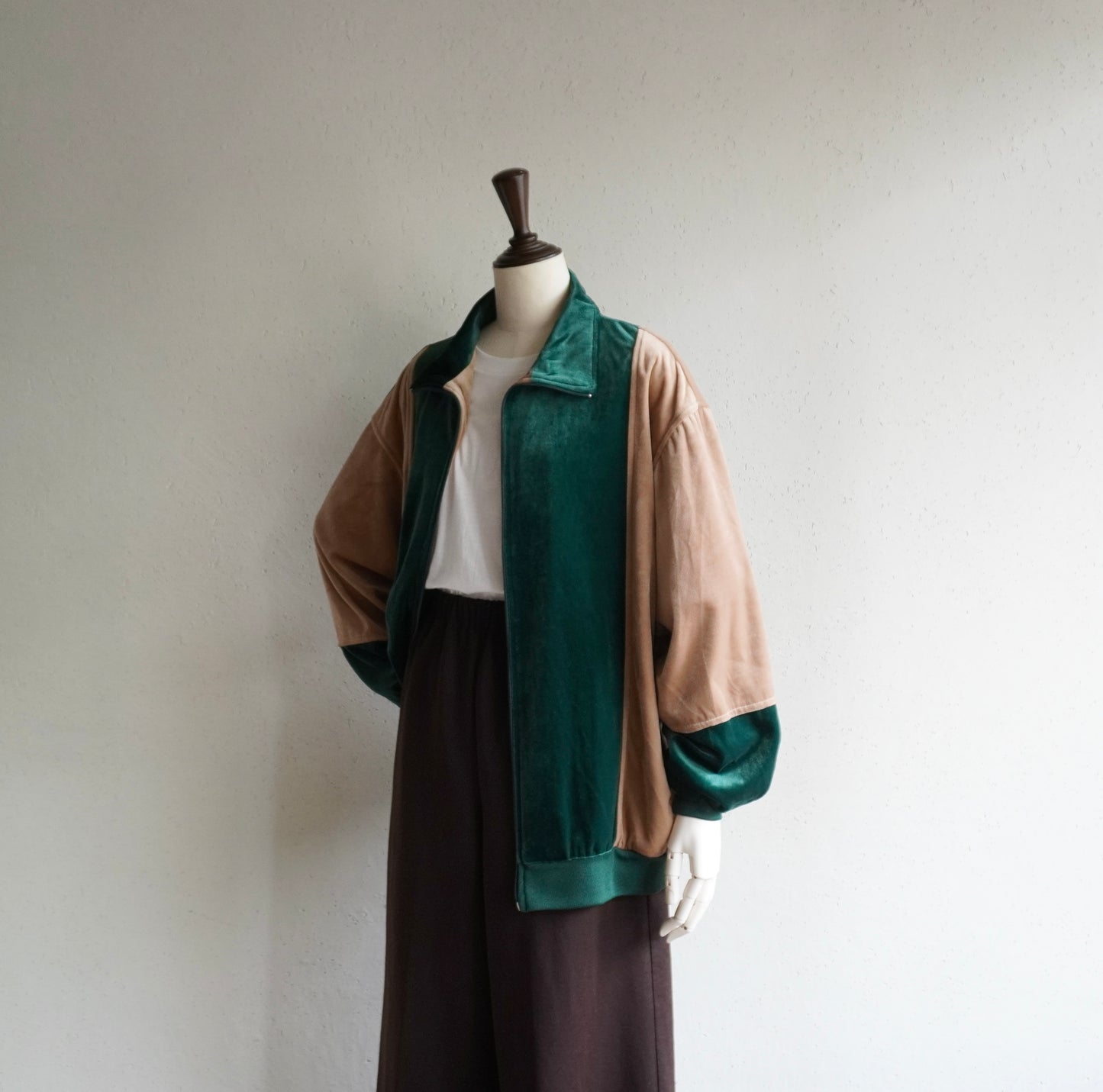 90s Velour Jacket Made in USA