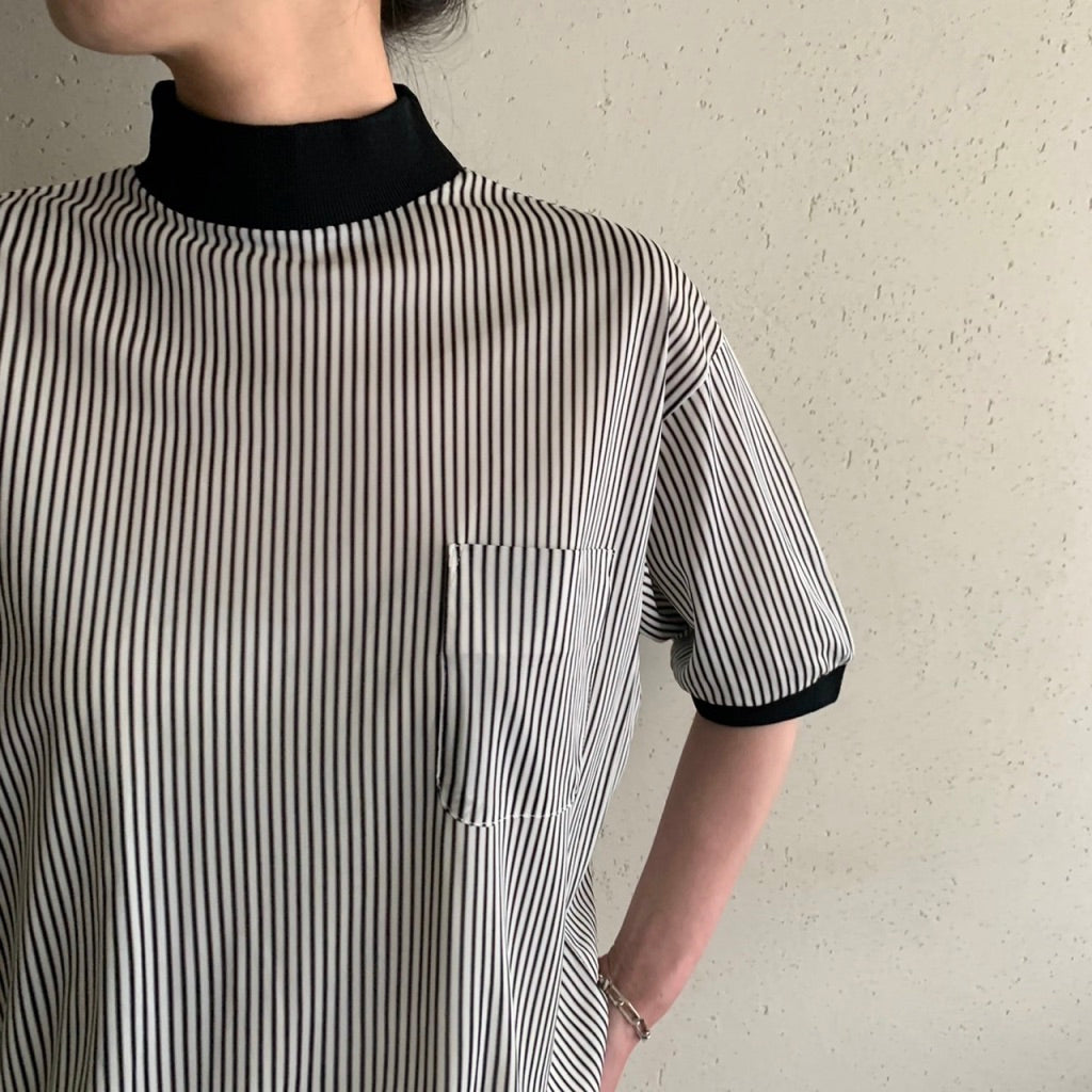 80s "ARROW"Stripe Top