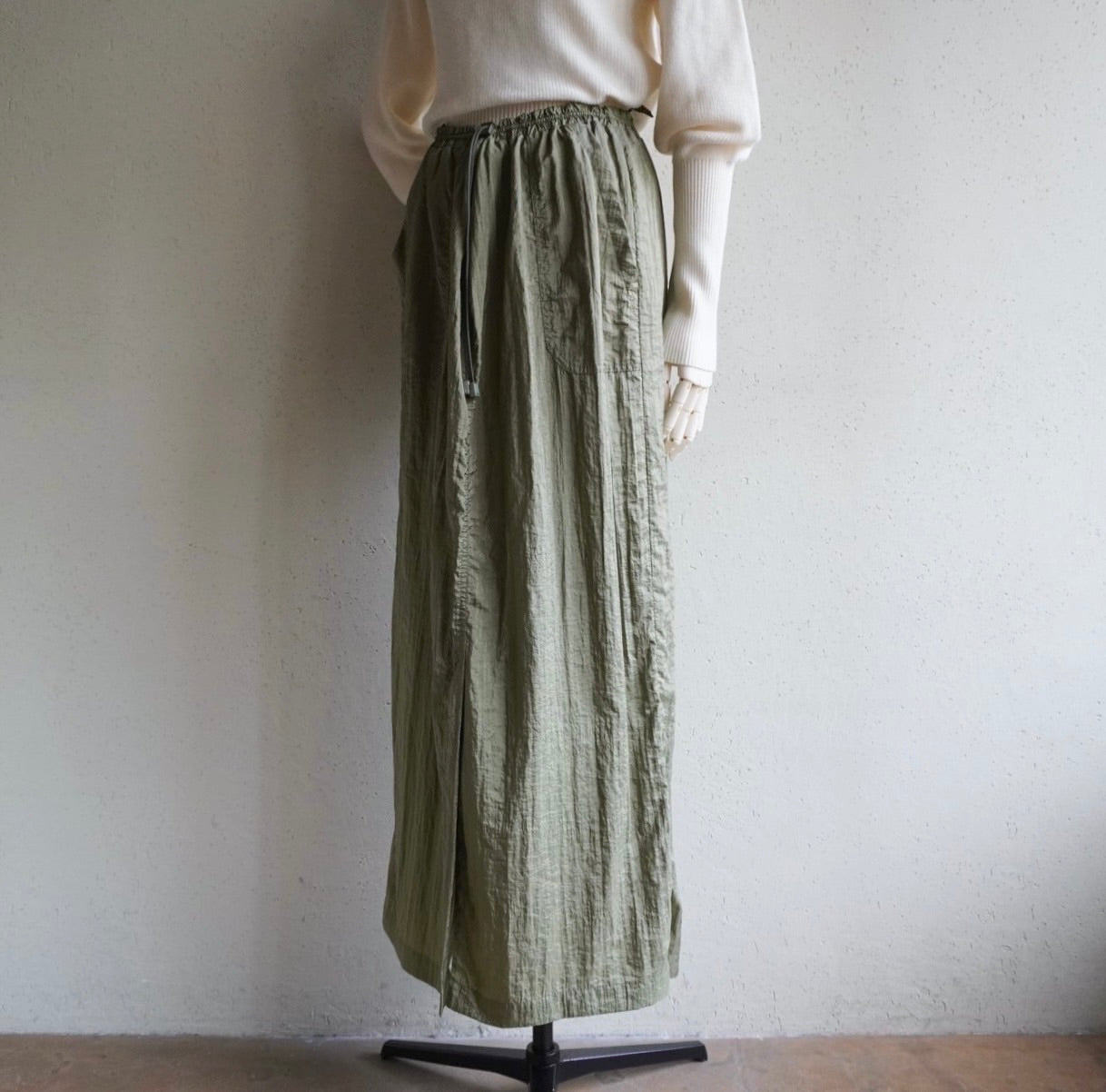 90s EURO Nylon Skirt