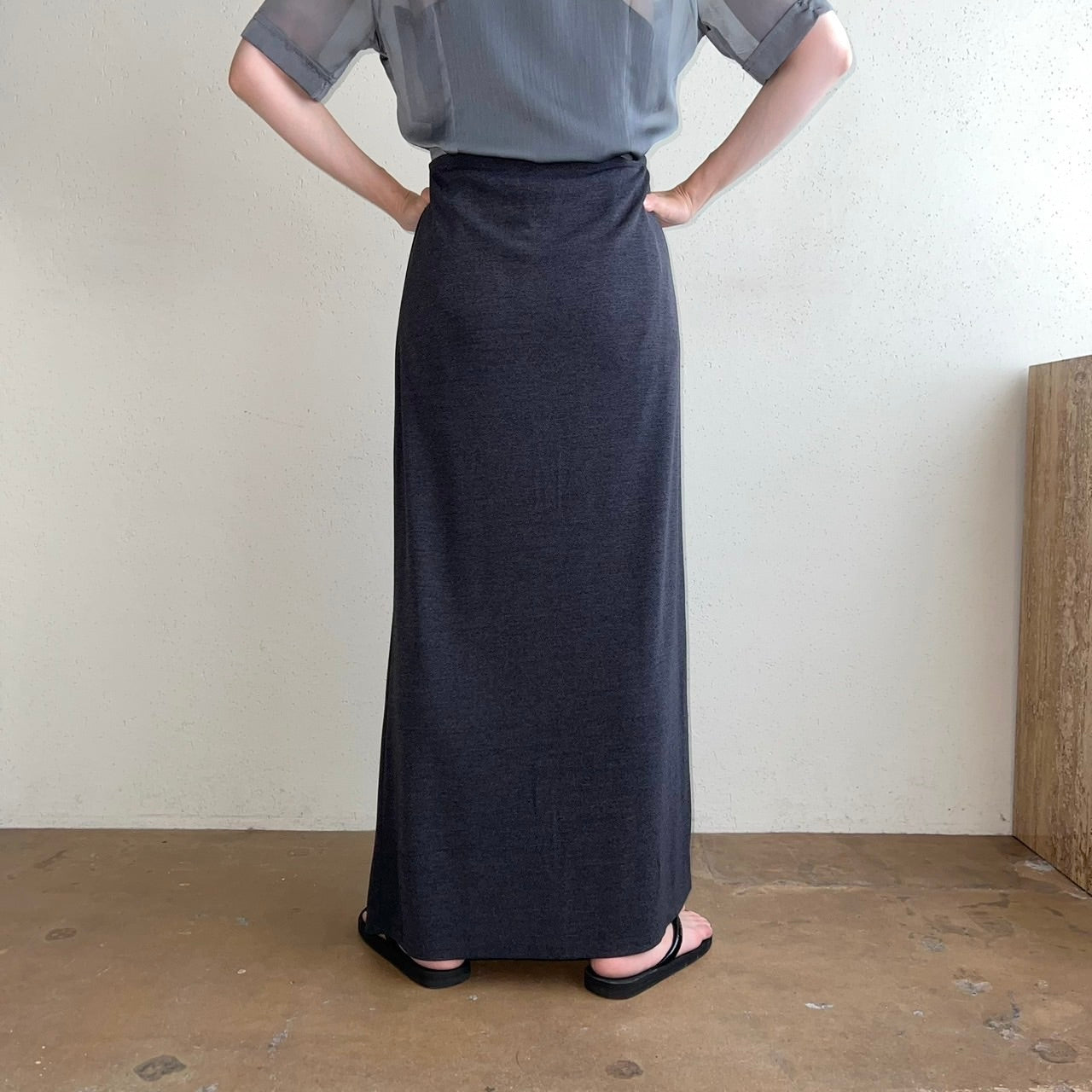 90s Rayon Skirt