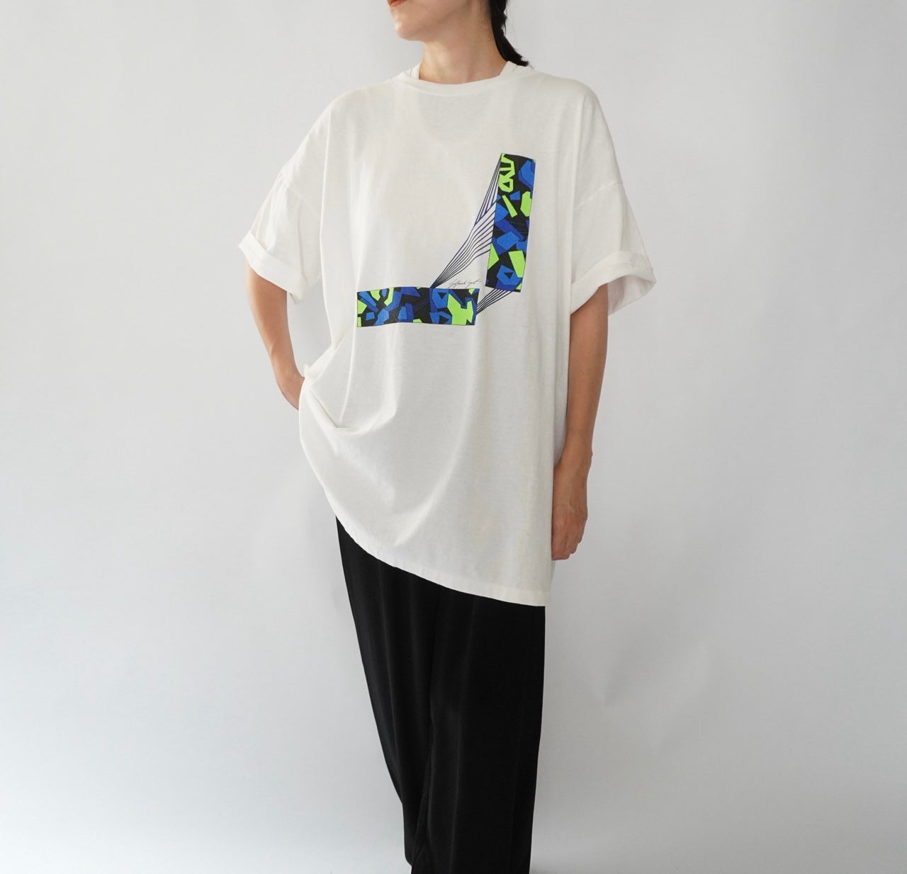 90s Printed T-shirt Made in USA
