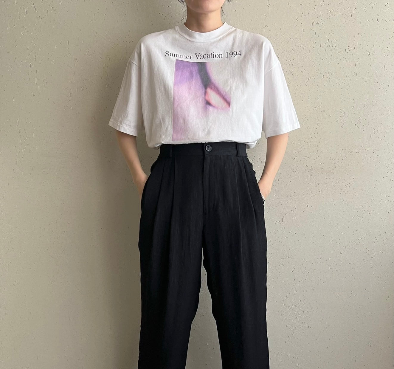 90s Printed T-shirt Made in USA