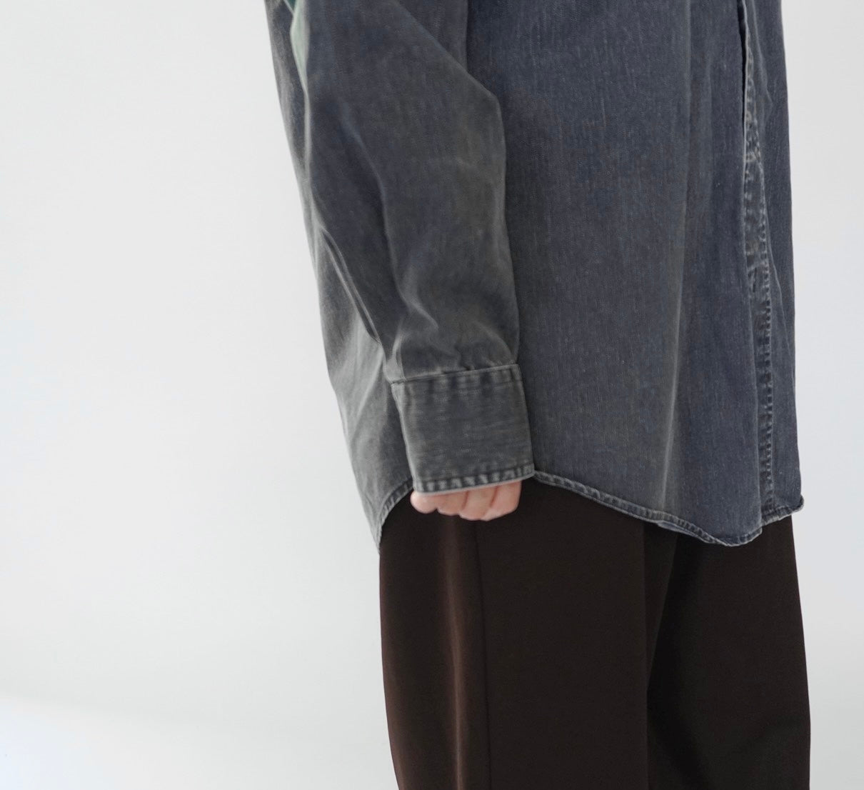 90s Two Tone Cotton Shirt