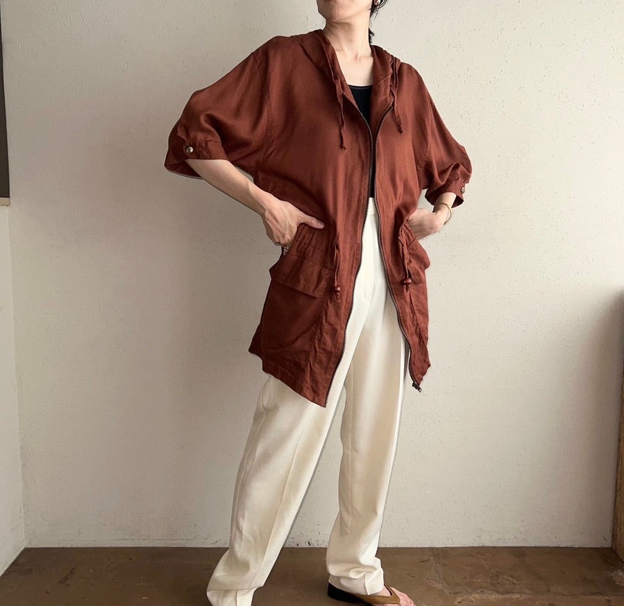 90s Hooded Jacket Made in Italy