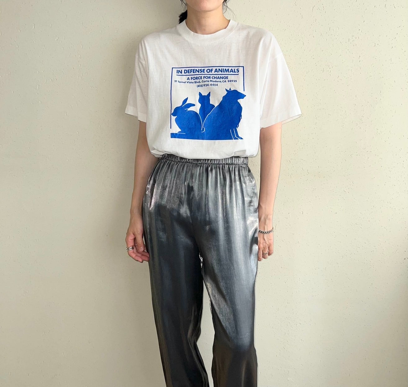 80s Printed T-shirt Made in USA
