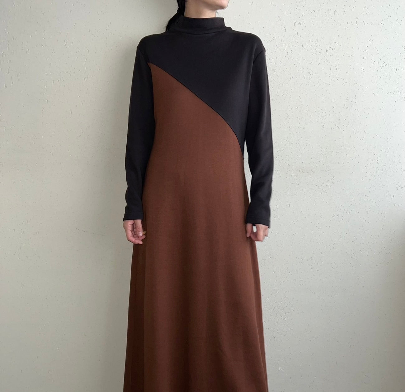 90s Two-Tone Dress